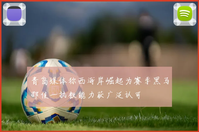 青岛媒体称西海岸崛起为赛季黑马邵佳一执教能力获广泛认可